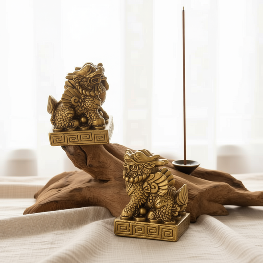 Brass Mythical PiXiu Statue